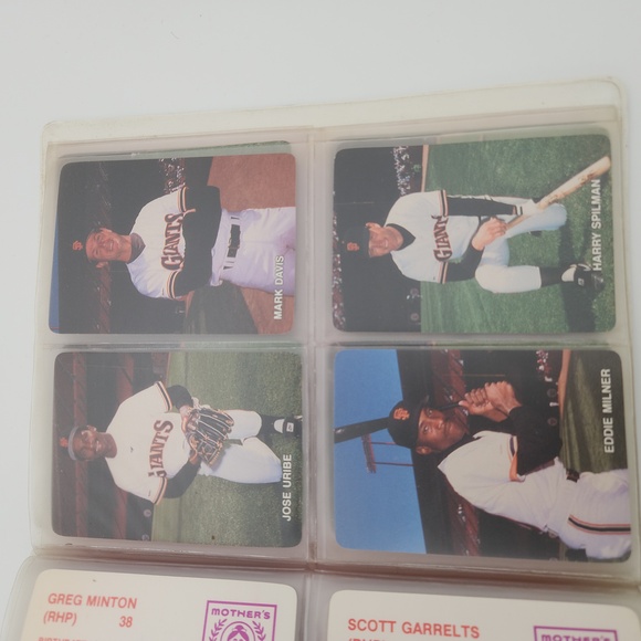 San Francisco Giants Vintage 1987 Mother's Cards Book - Picture 6 of 13